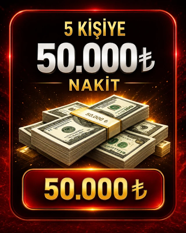 50.000 TL Nakit