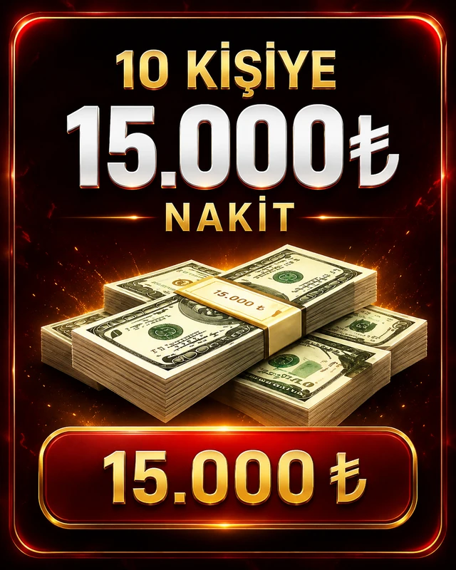 15.000 TL Nakit